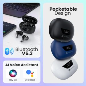 Portronics Harmonics Twins 28 ANC TWS in Ear Earbuds with Smart Touch Control